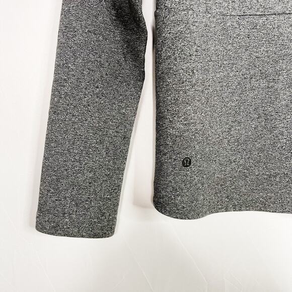 Lululemon Going Places Jacket Heathered Speckled Black / Black 4 Womens Spacer - Picture 8 of 10